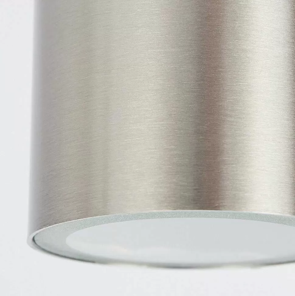 hofstein Lampes Extérieures Avec Detecteur>Applique Murale D'Exterieur Bessiebelle Acier Inoxydable, 2 Lumieres, Detecteur De Mouvement