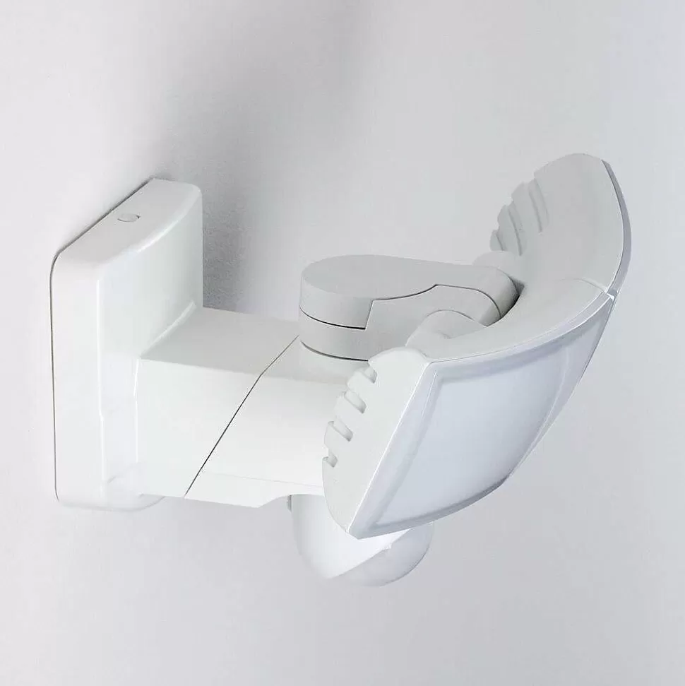 hofstein Lampes Extérieures Avec Detecteur>Applique Murale D'Exterieur Foroyar Led Blanc, 2 Lumieres, Detecteur De Mouvement