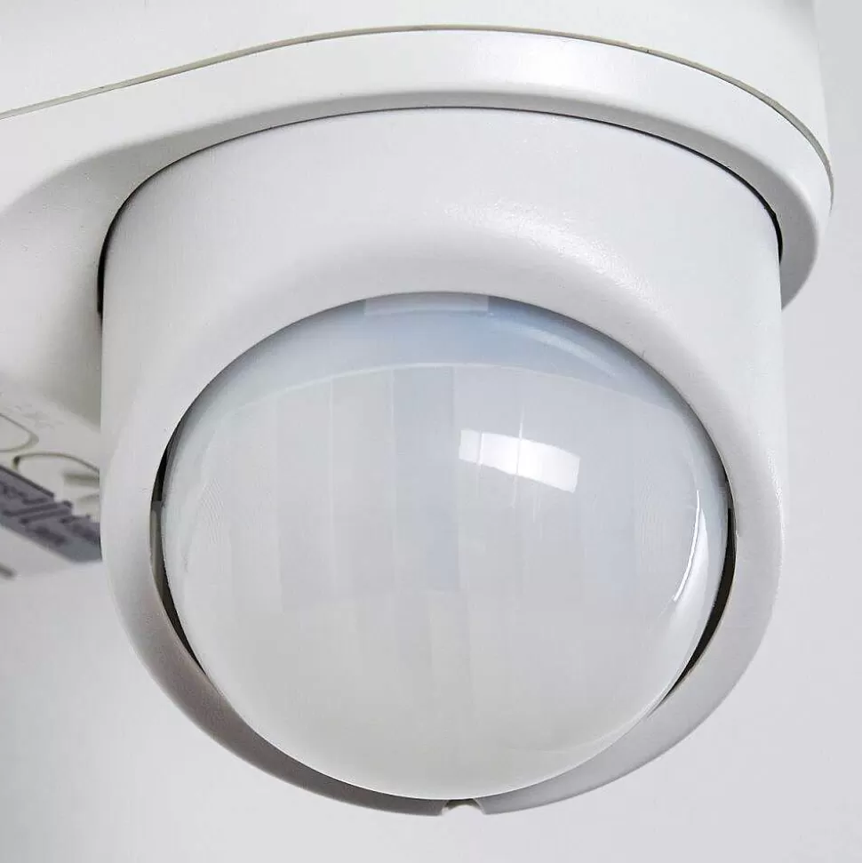 hofstein Lampes Extérieures Avec Detecteur>Applique Murale D'Exterieur Foroyar Led Blanc, 2 Lumieres, Detecteur De Mouvement