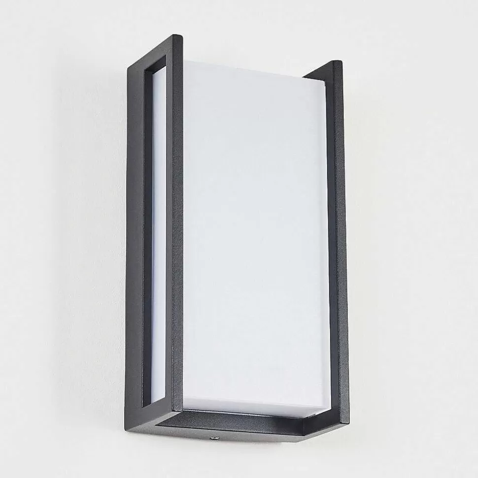 hofstein Luminaires Extérieurs Connectes>Applique Murale D'Exterieur Skove Led Anthracite, 1 Lumiere, Changeur De Couleurs