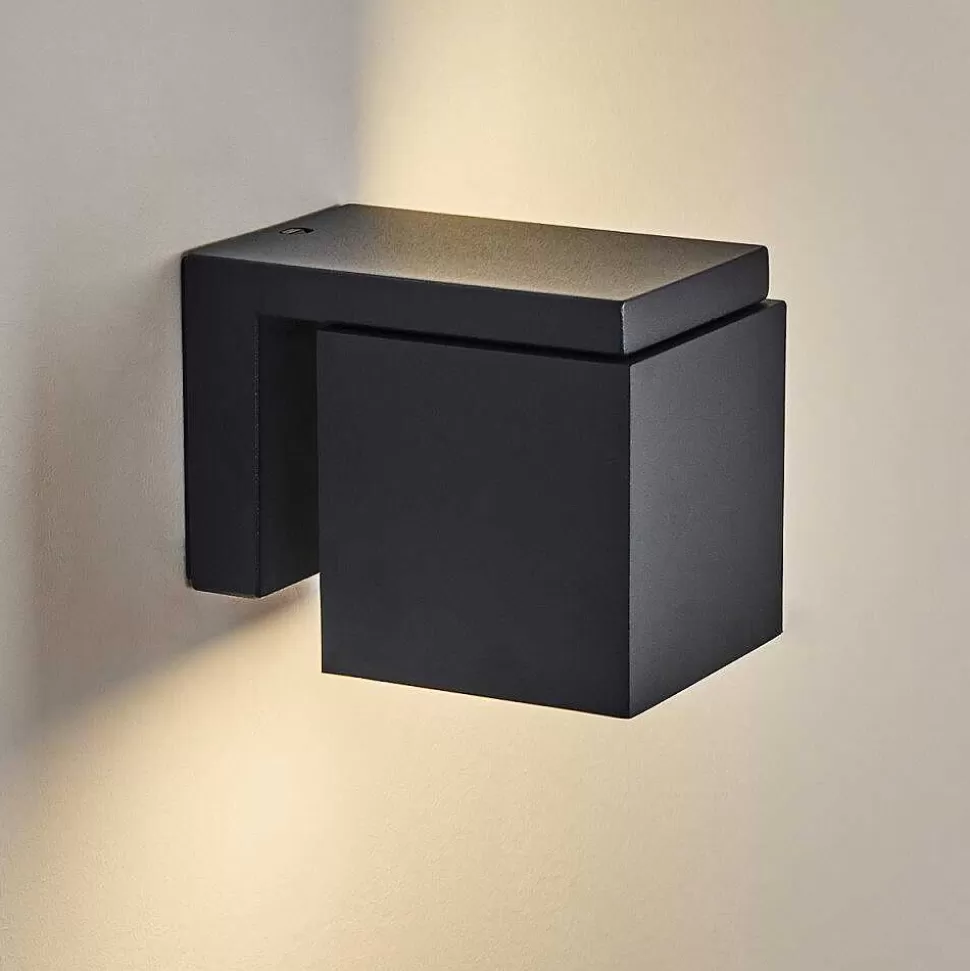 hofstein Appliques Extérieures>Applique Murale D'Exterieur Swanek Led Anthracite, 1 Lumiere