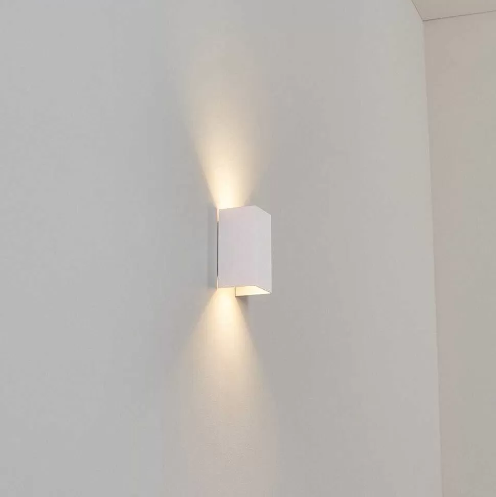 hofstein Appliques Extérieures>Applique Murale D'Exterieur Tamarin Led Blanc, 1 Lumiere