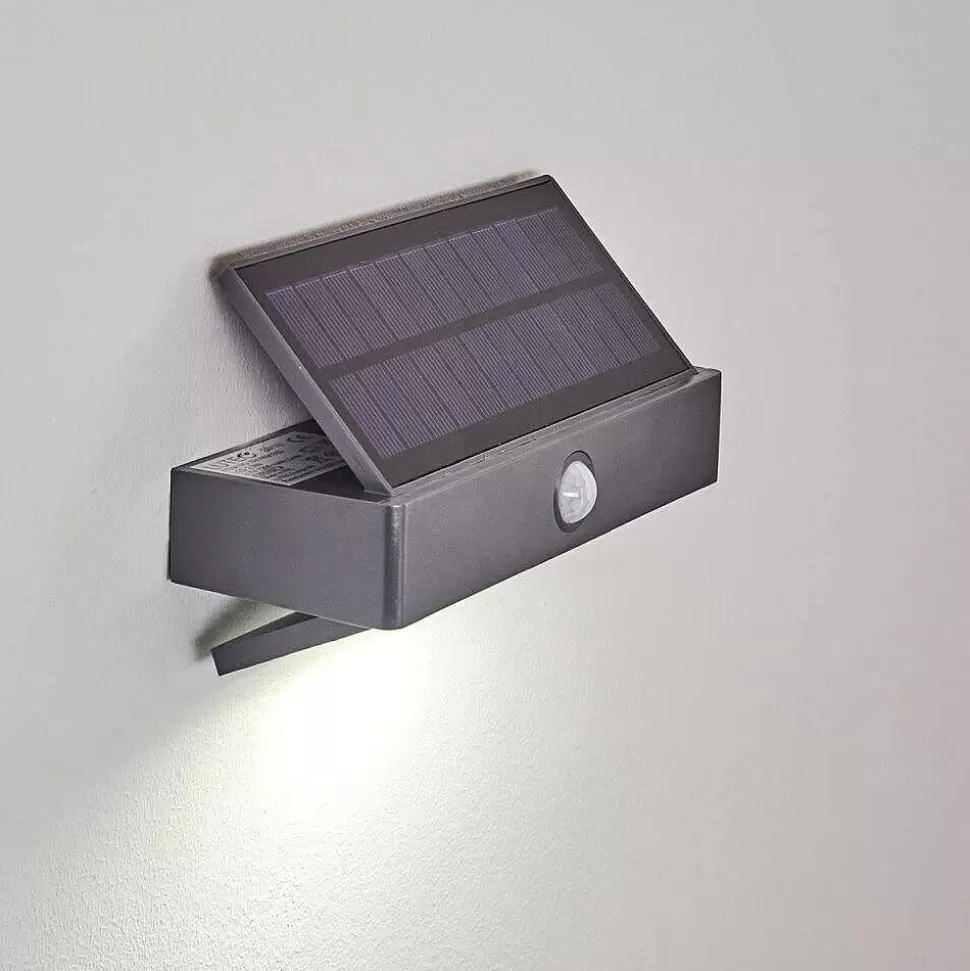 hofstein Appliques Extérieures>Applique Murale D'Exterieur Wiborg Led Anthracite, 1 Lumiere, Detecteur De Mouvement