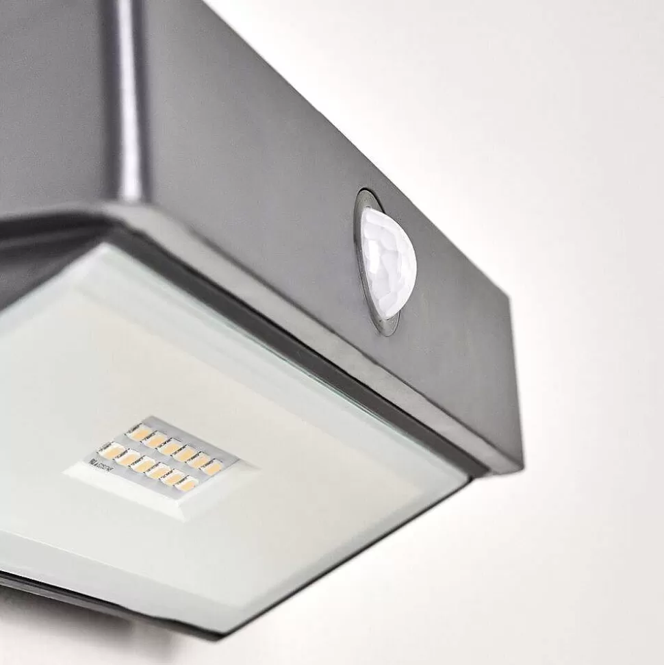 hofstein Appliques Extérieures>Applique Murale D'Exterieur Wiborg Led Anthracite, 1 Lumiere, Detecteur De Mouvement
