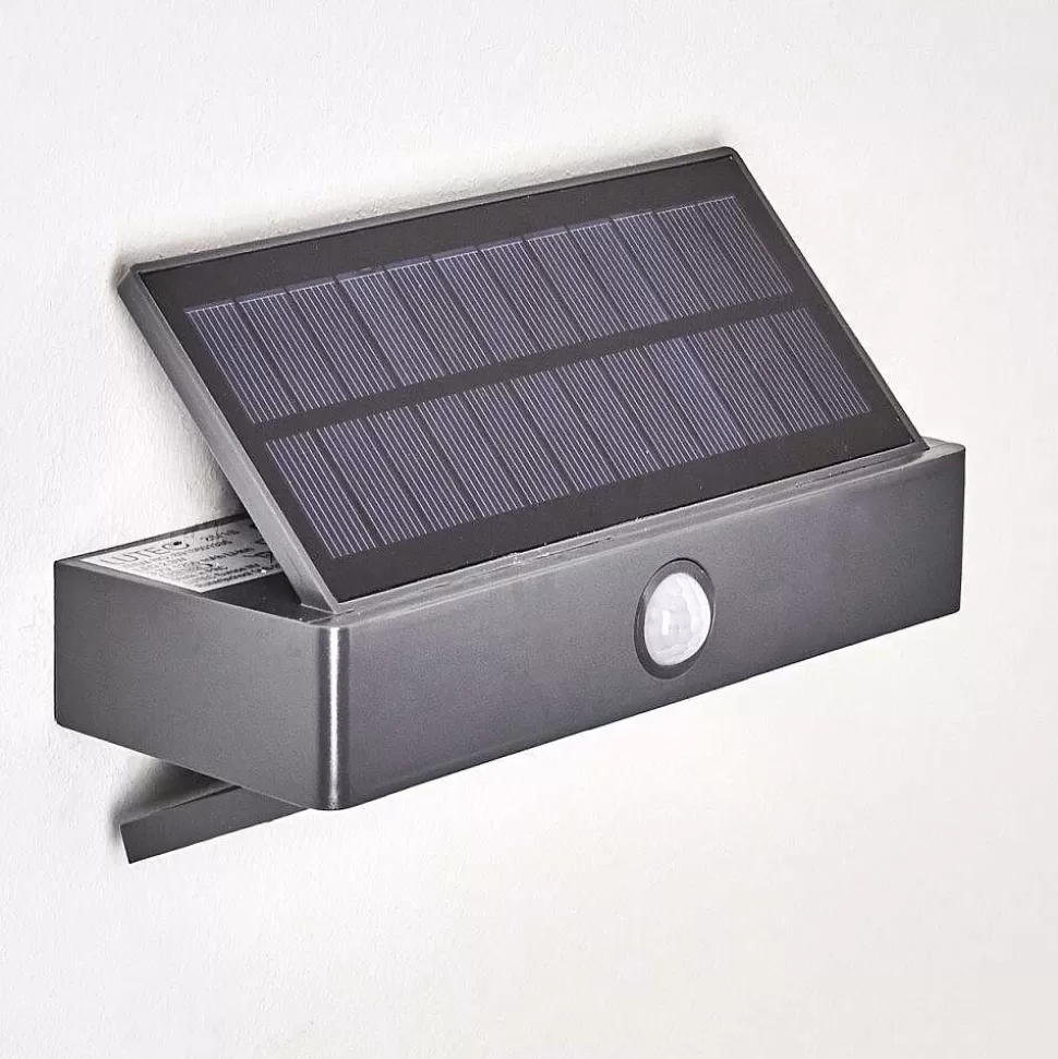 hofstein Appliques Extérieures>Applique Murale D'Exterieur Wiborg Led Anthracite, 1 Lumiere, Detecteur De Mouvement