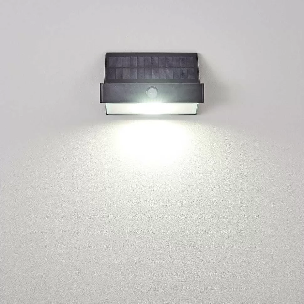 hofstein Appliques Extérieures>Applique Murale D'Exterieur Wiborg Led Anthracite, 1 Lumiere, Detecteur De Mouvement