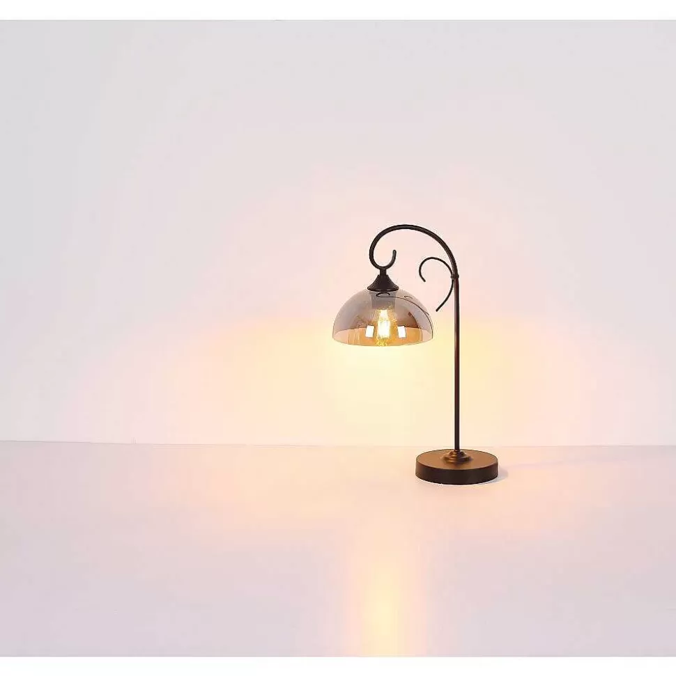 Luminaires Globo Lighting Luminaires Antiques>Applique Murale Globo Cottage Noir, 1 Lumiere