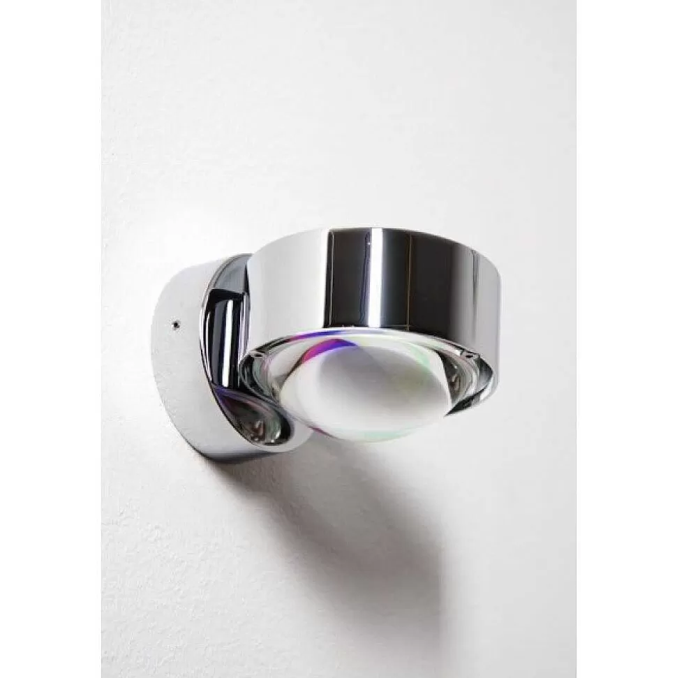 Top Light Lampes Designers>Applique Murale Top-Light Pukwall Led Chrome, 2 Lumieres
