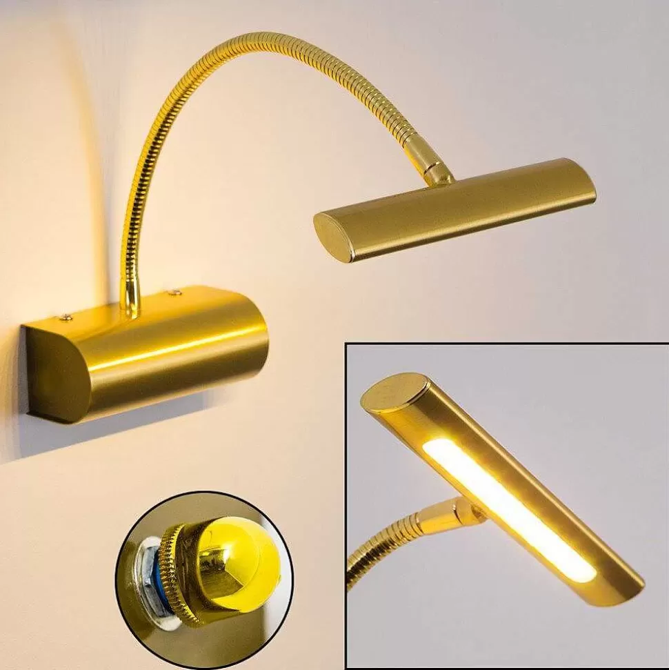 Luminaires Trio Luminaires Antiques>Applique Murale Trio Curtis Led Laiton, 1 Lumiere