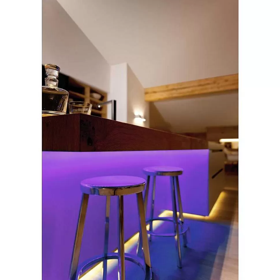 Luminaires Eglo Rubans Led>Bande Led Eglo Connect Stripe-C Blanc, 1 Lumiere, Changeur De Couleurs