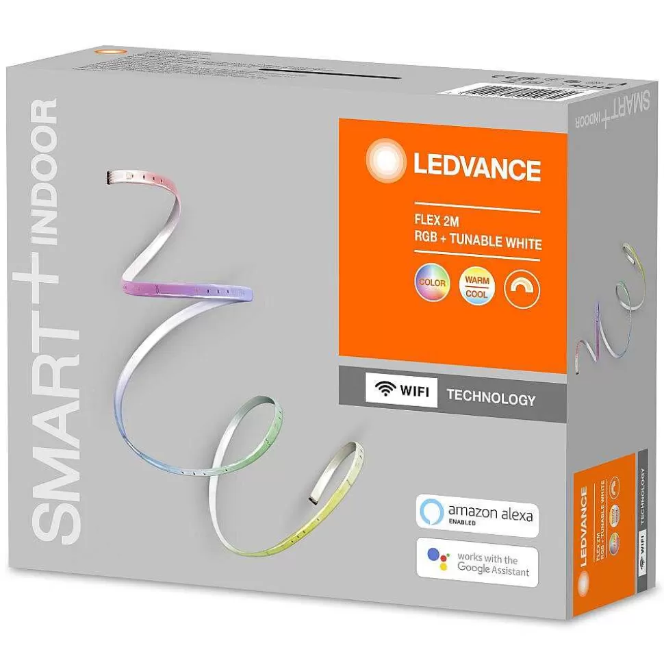 Luminaires Ledvance Rubans Led>Bande Led Ledvance Smart+ Flex Blanc, 1 Lumiere, Changeur De Couleurs