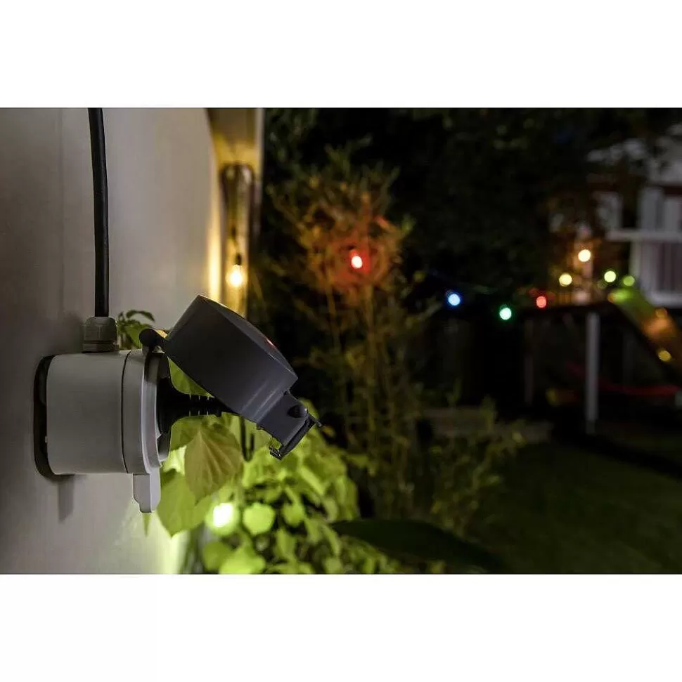 Luminaires Ledvance Accessoires Connectes>Bloc De Prises Électriques D'Exterieur Ledvance Smart+ Blanc