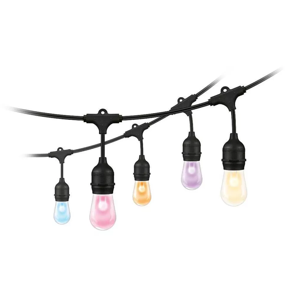 Luminaires Philips Wiz>Guirlande Philips Wiz Led Noir, 1 Lumiere, Changeur De Couleurs
