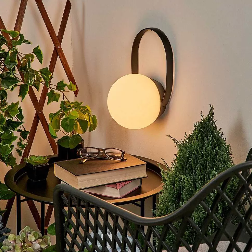 hofstein Lampes Rechargeables Et Lampes À Piles>Lampe A Poser Fair Led Noir, 1 Lumiere, Changeur De Couleurs