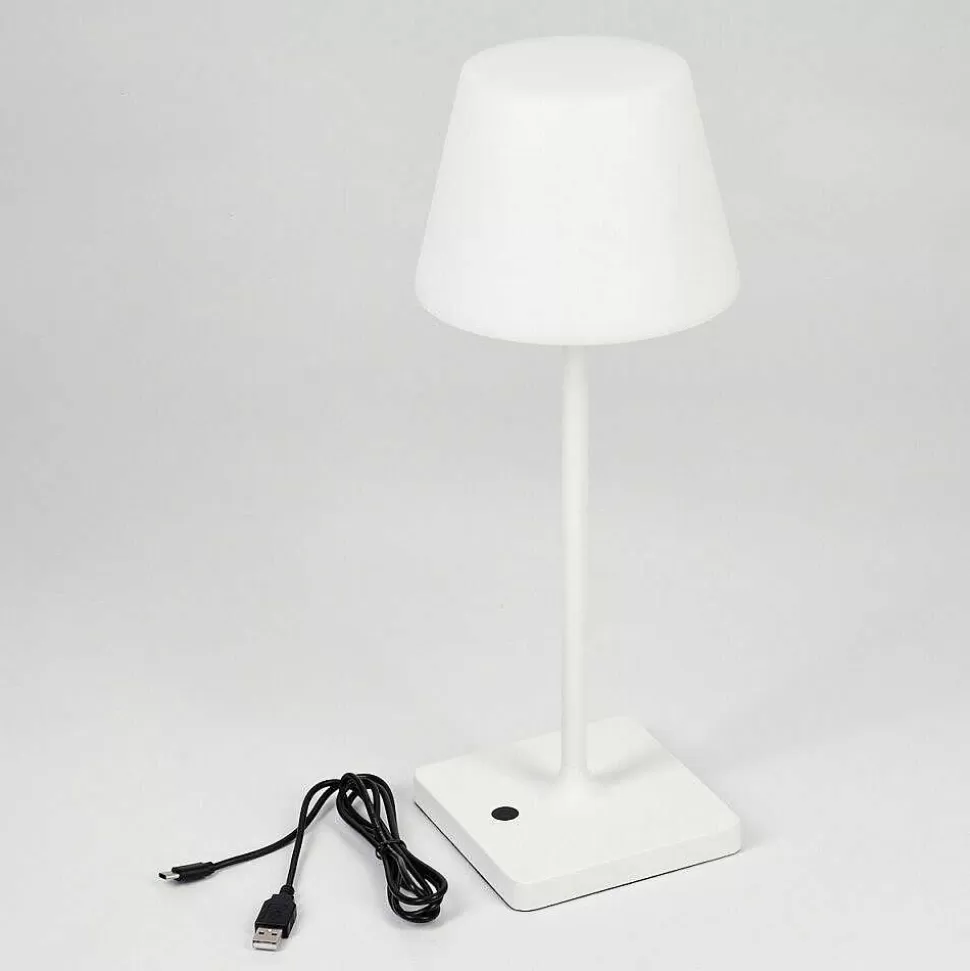 hofstein Lampes Rechargeables Et Lampes À Piles>Lampe A Poser Mayordomo Led Blanc, 1 Lumiere