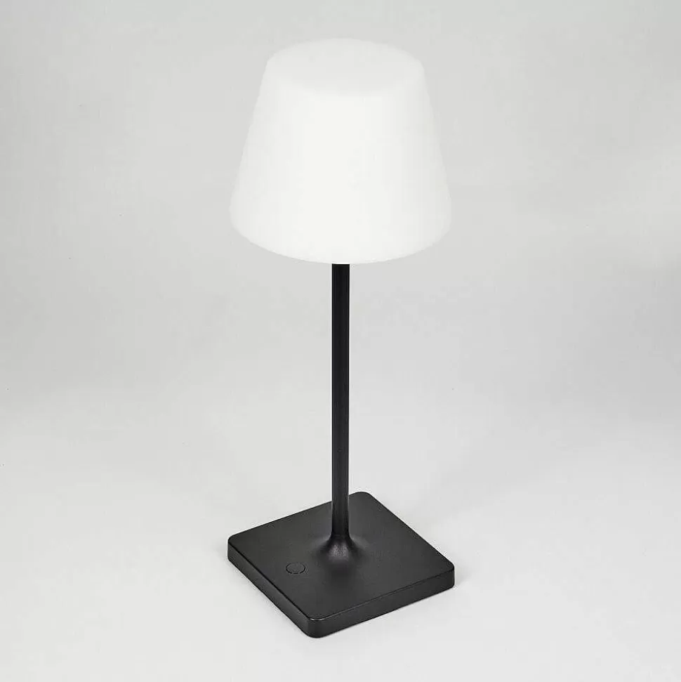 hofstein Lampes Rechargeables Et Lampes À Piles>Lampe A Poser Mayordomo Led Noir, 1 Lumiere