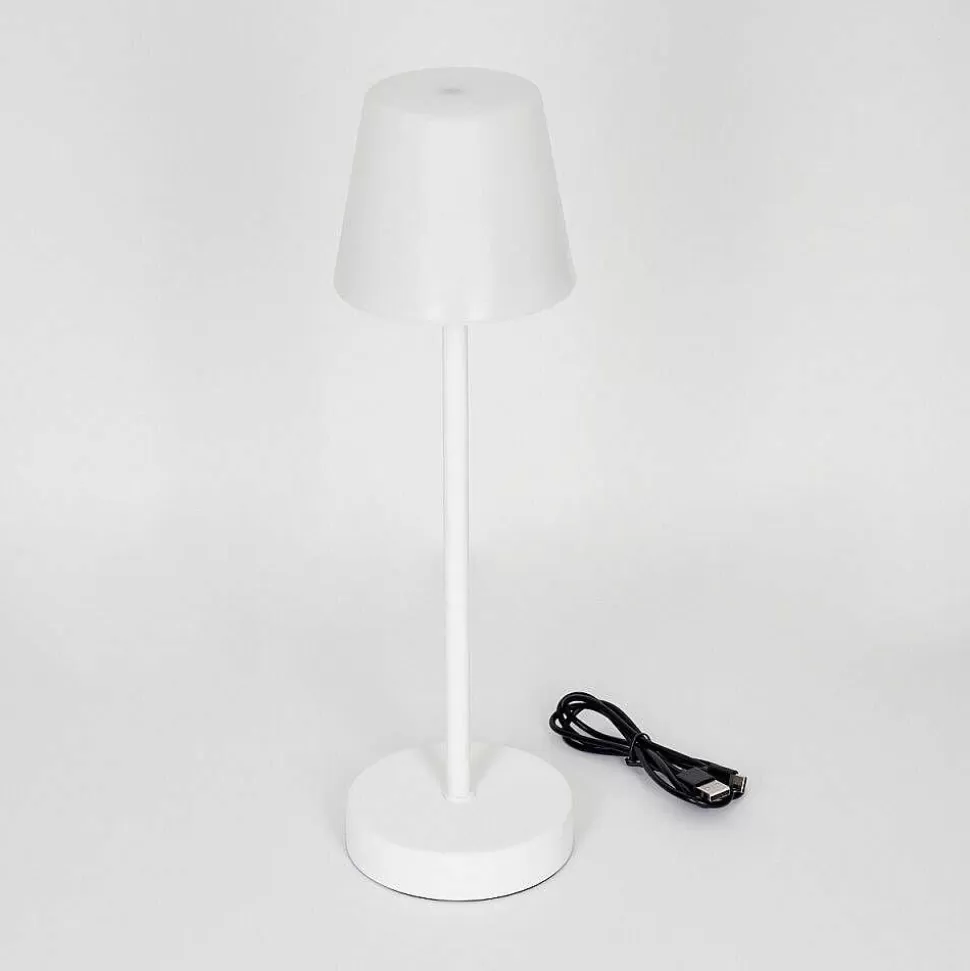 hofstein Lampes Rechargeables Et Lampes À Piles>Lampe A Poser Maza Led Blanc, 1 Lumiere