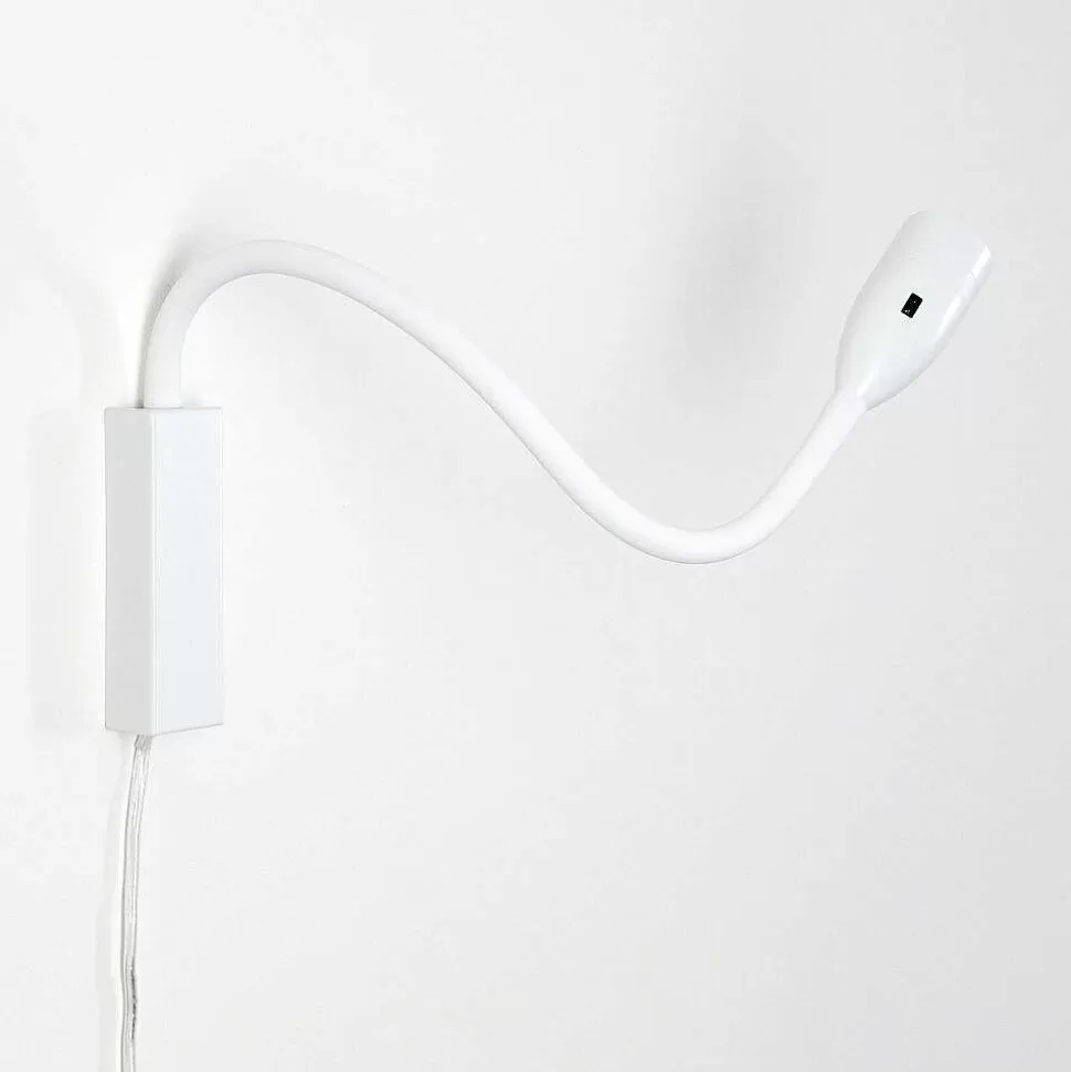 hofstein Divers>Lampe De Chevet Alsea Led Blanc, 1 Lumiere, Detecteur De Mouvement