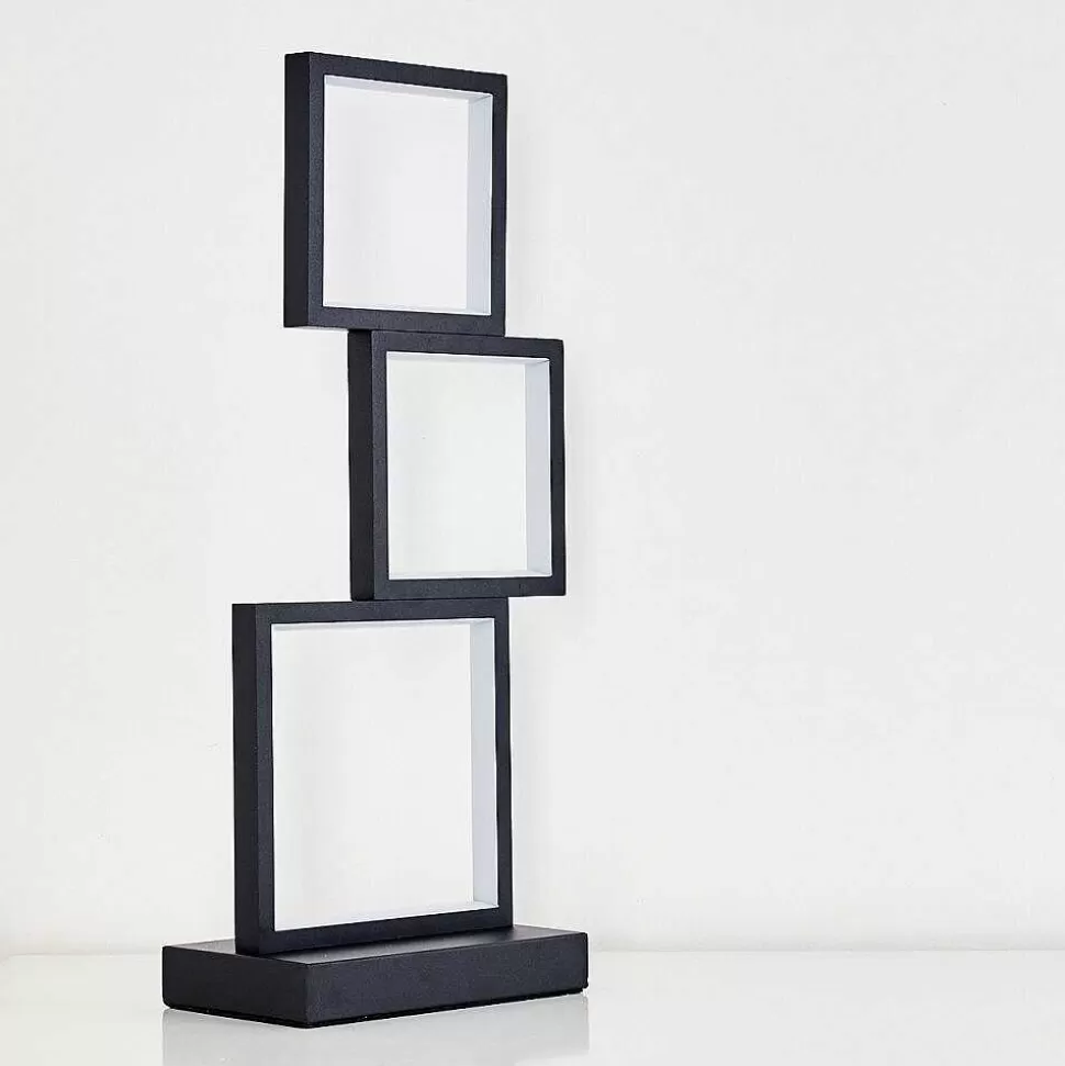 hofstein Lampes À Poser>Lampe De Table Bacolod Led Noir, 1 Lumiere