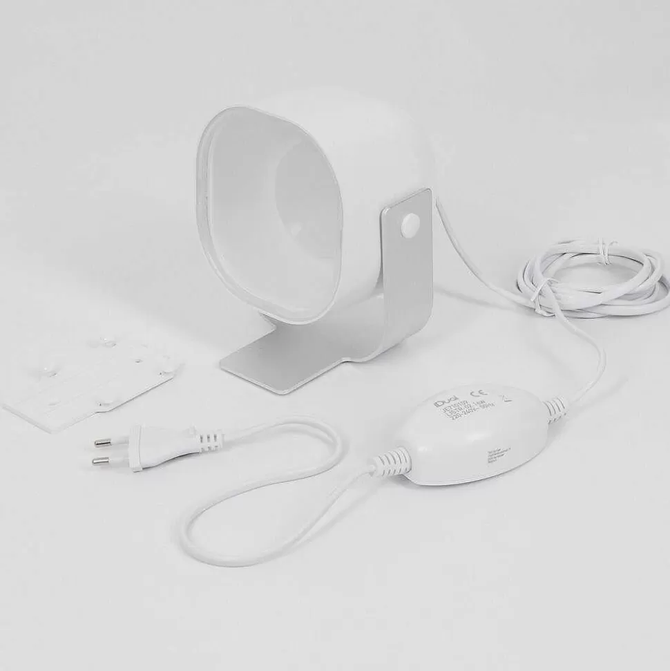 hofstein Luminaires Interieurs Connectes>Lampe De Table Ledo Argente, 1 Lumiere, Changeur De Couleurs