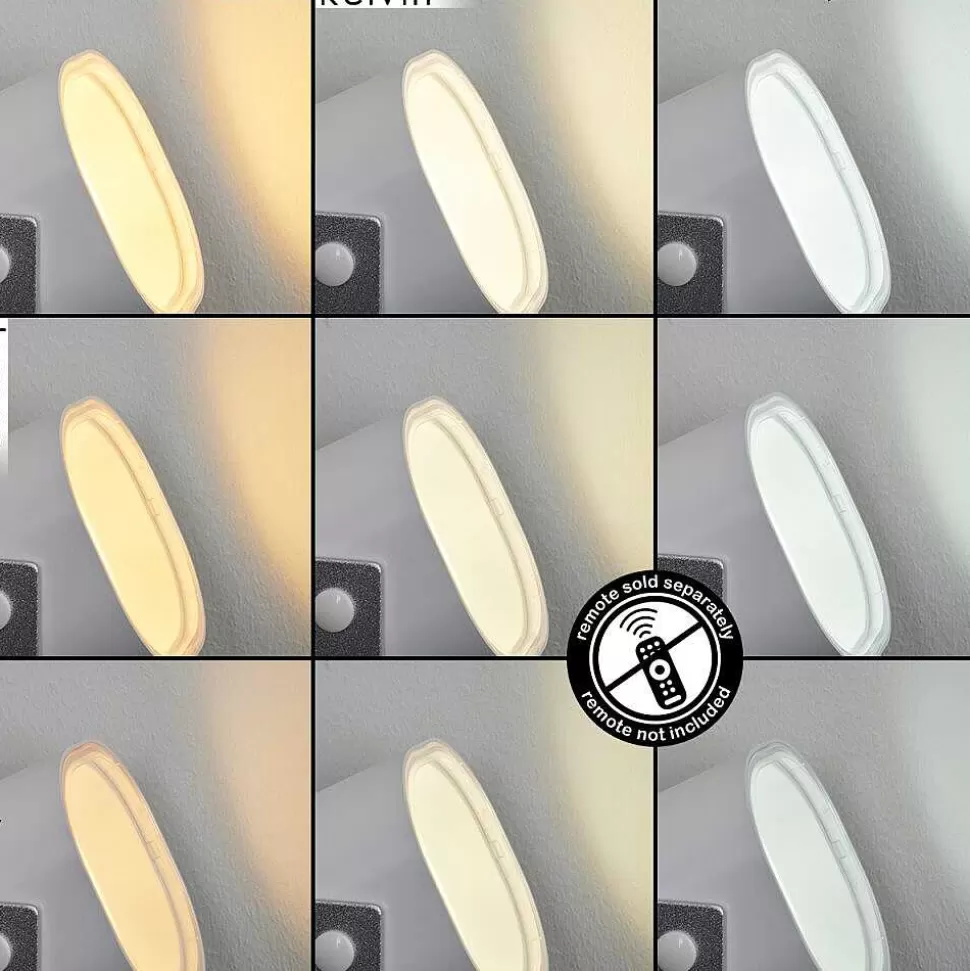 hofstein Luminaires Interieurs Connectes>Lampe De Table Ledo Argente, 1 Lumiere, Changeur De Couleurs