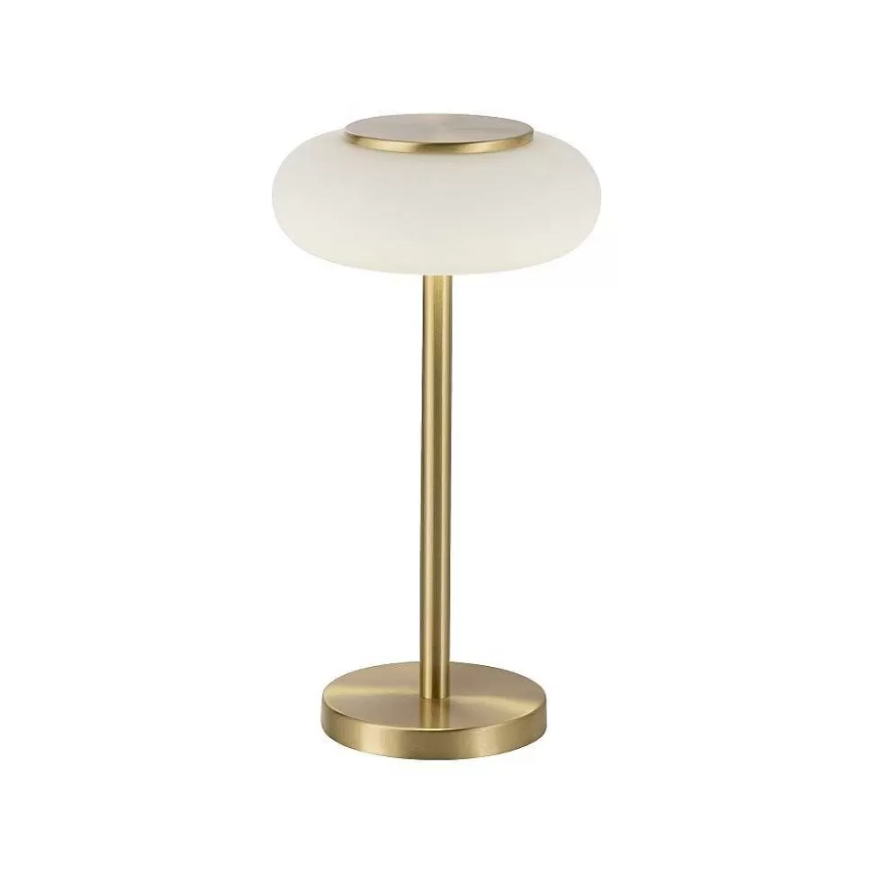 Paul Neuhaus Q-Serie Philips Hue>Lampe De Table Paul Neuhaus Q-Etienne Led Laiton, 1 Lumiere, Telecommandes