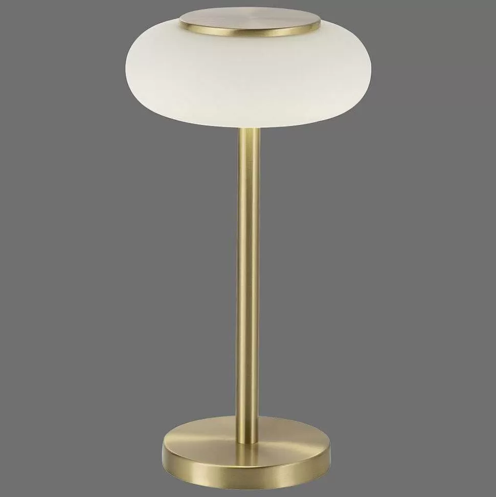 Paul Neuhaus Q-Serie Philips Hue>Lampe De Table Paul Neuhaus Q-Etienne Led Laiton, 1 Lumiere, Telecommandes