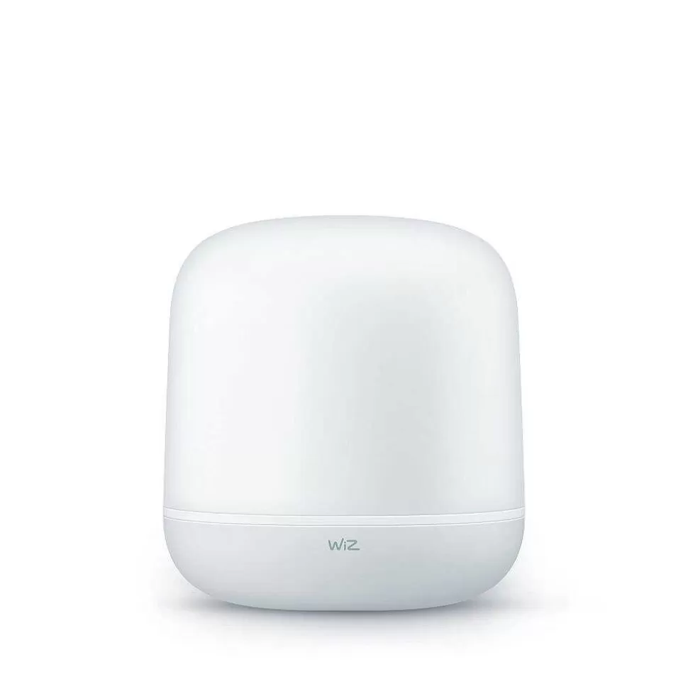 Luminaires Philips Wiz>Lampe De Table Philips Wiz Hero Led Blanc, 1 Lumiere, Telecommandes, Changeur De Couleurs