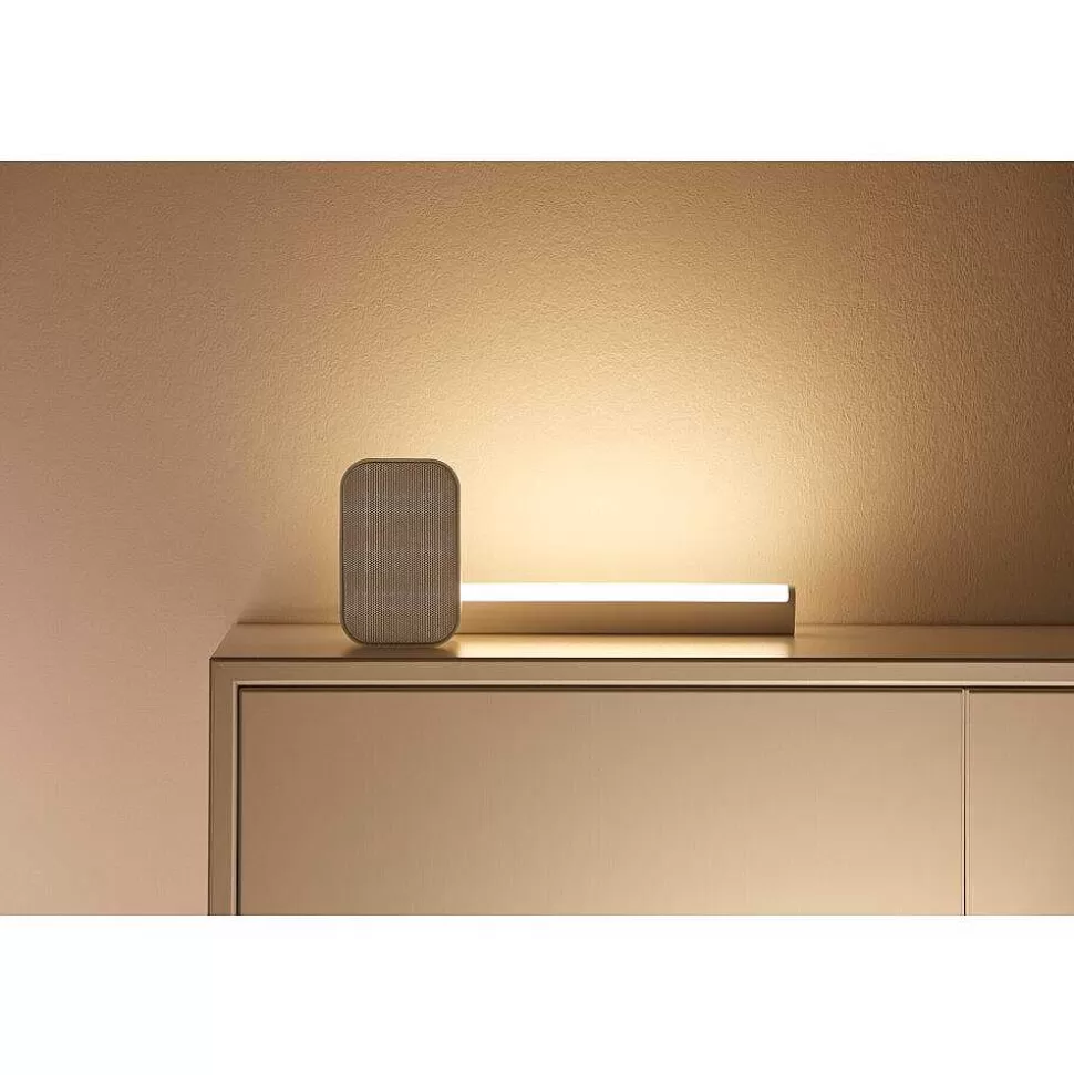 Luminaires Philips Wiz>Lampe De Table Philips Wiz Lightbar Led Blanc, 1 Lumiere, Changeur De Couleurs