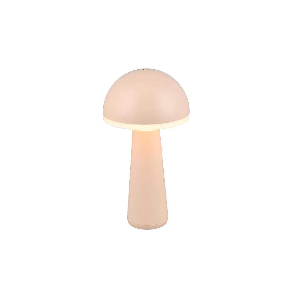 Luminaires Reality Lampes Rechargeables Et Lampes À Piles>Lampe De Table Reality Fungo Led Beige, 1 Lumiere