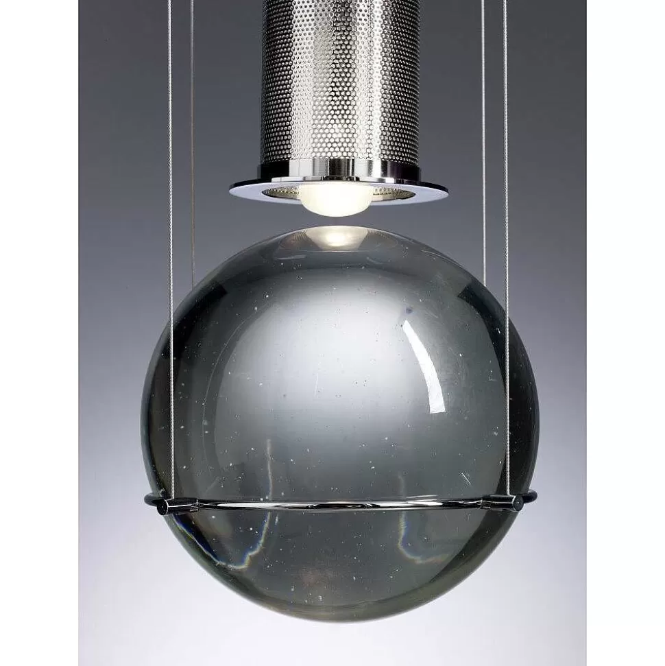 Luminaires Tecnolumen Lampes Designers>Le Tre Streghe Tecnolumen Lampe Pendante Led Chrome, 1 Lumiere