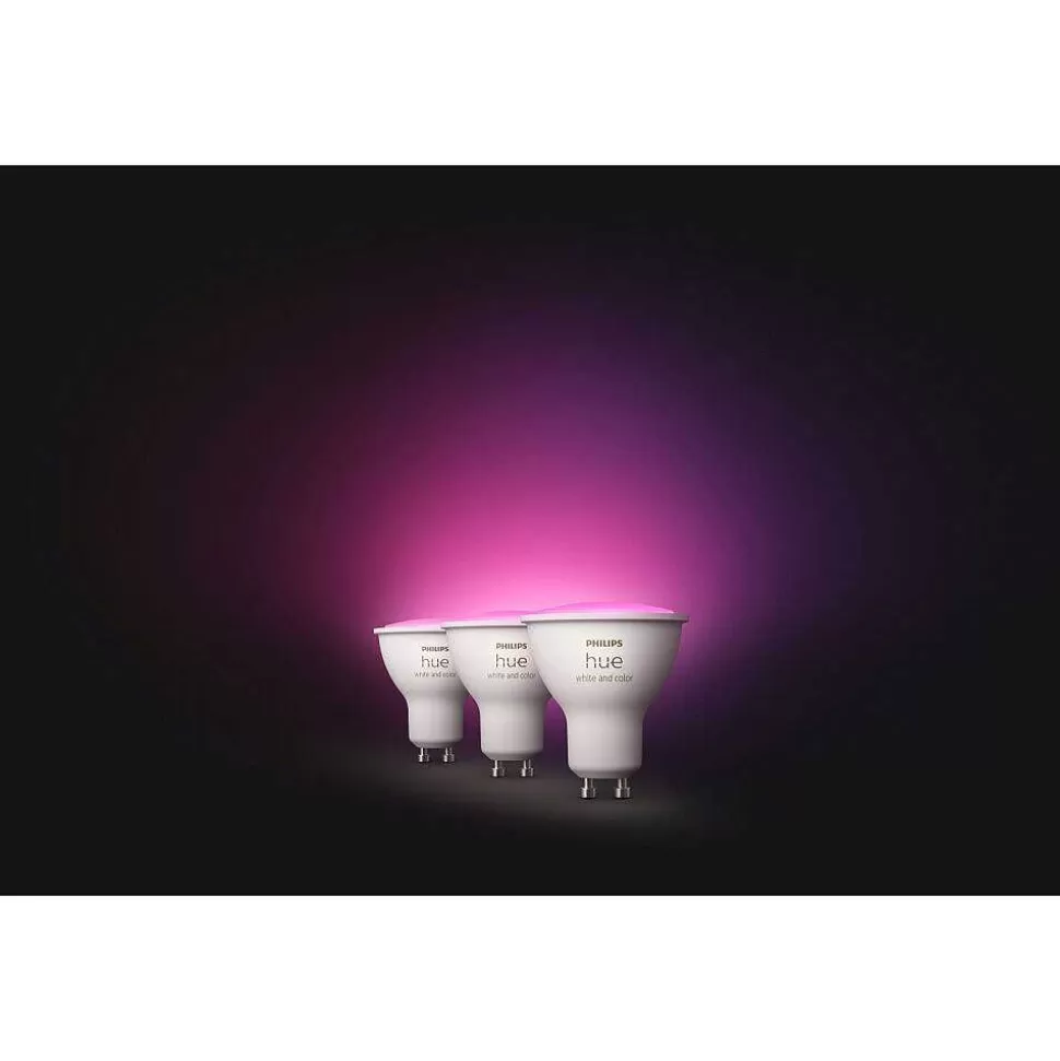 Luminaires Philips Ampoules Gu10>Led Gu10 5 Watt 2000 - 6500 Kelvin 230 Lumen Philips Hue White & Color Ambiance