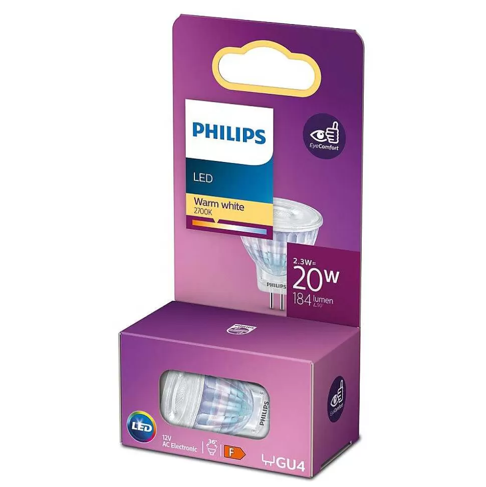 Luminaires Philips Autres Culots>Led Gu4 2,3 Watt 2700 Kelvin 200 Lumen Philips