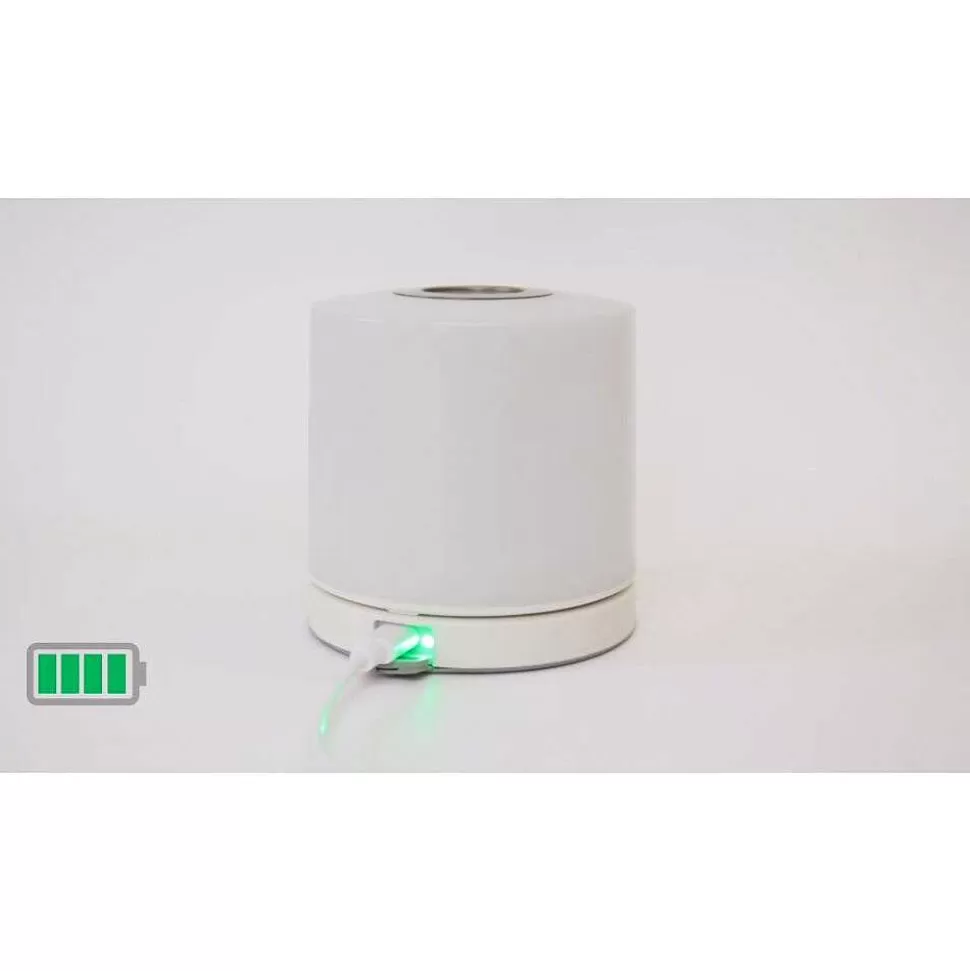 Luminaires Lutec Lampes Rechargeables Et Lampes À Piles>Lot De 2 Lampes Solaires Lutec Noma Led Blanc, 2 Lumieres, Changeur De Couleurs