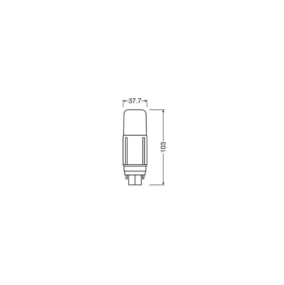 Luminaires Osram Autres Culots>Osram Dulux G24D 5,5 Watt 4000 Kelvin 700 Lumen