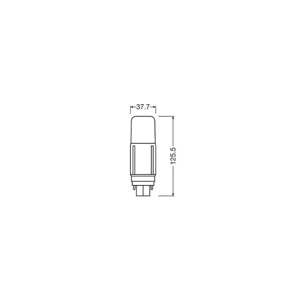 Luminaires Osram Autres Culots>Osram Dulux G24D 9,5 Watt 3000 Kelvin 1080 Lumen