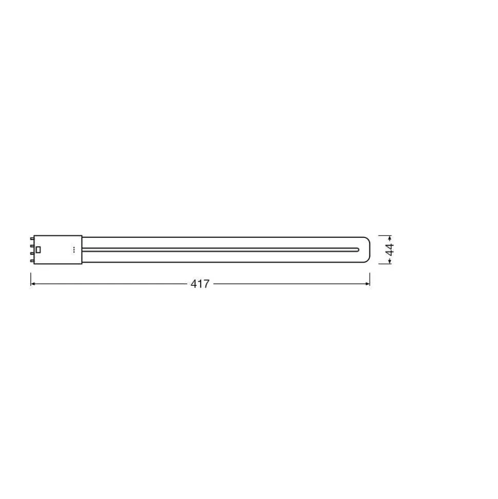 Luminaires Osram Autres Culots>Osram Dulux Led 2G11 18 Watt 3000 Kelvin 2070 Lumen