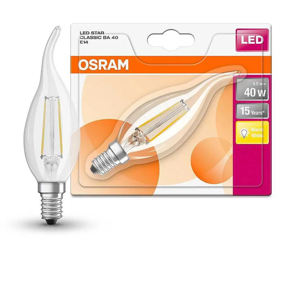 Luminaires Osram Ampoules E14>Osram Led E14 4 Watt 2700 Kelvin 470 Lumen