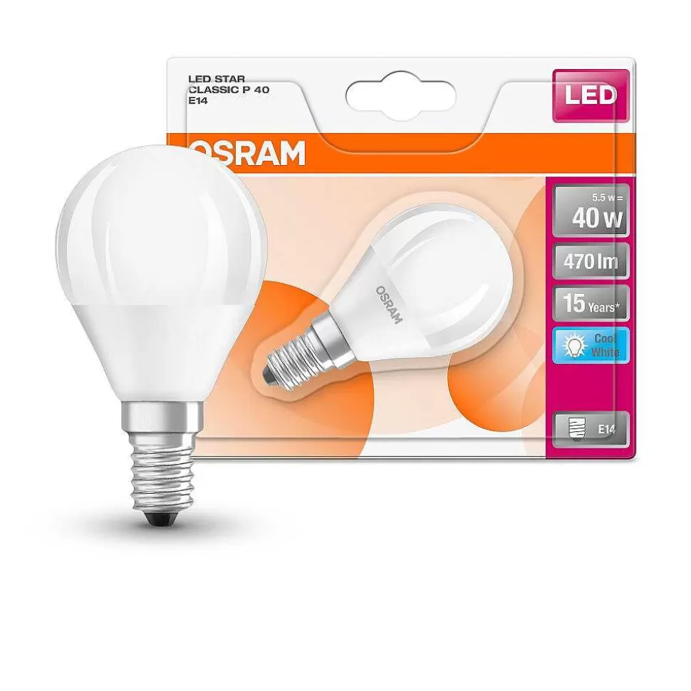 Luminaires Osram Ampoules E14>Osram Led E14 5 Watt 2700 Kelvin 470 Lumen