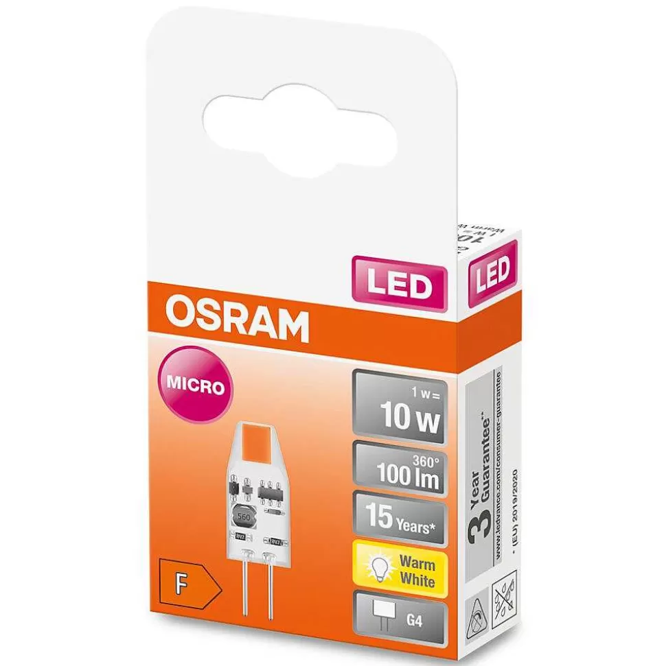 Luminaires Ledvance Autres Culots>Osram Led G4 1 Watt 2700 Kelvin 100 Lumen