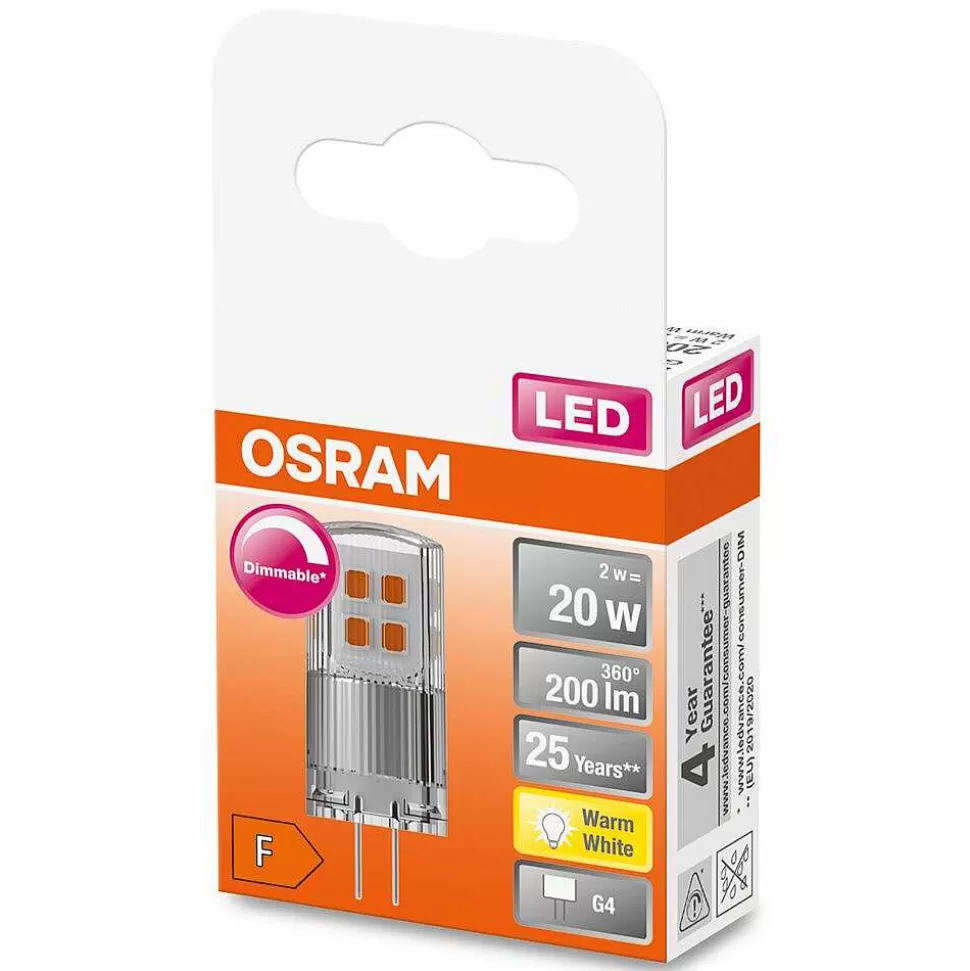 Luminaires Osram Autres Culots>Osram Led Pin G4 2 Watt 2700 Kelvin 200 Lumen