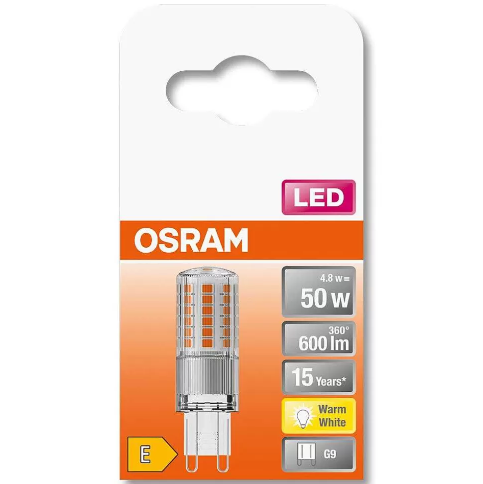 Luminaires Osram Ampoules Led>Osram Led Pin G9 4,8 Watt 2700 Kelvin 600 Lumen