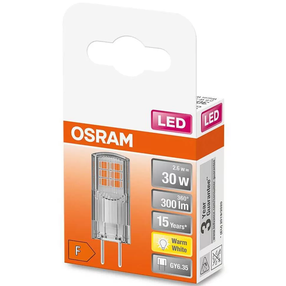 Luminaires Osram Autres Culots>Osram Led Pin Gy6.35 2,6 Watt 2700 Kelvin 300 Lumen