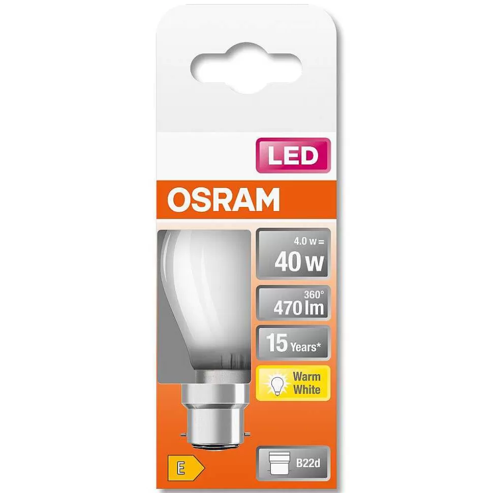 Luminaires Osram Autres Culots>Osram Led Retrofit B22D 4 Watt 2700 Kelvin 470 Lumen