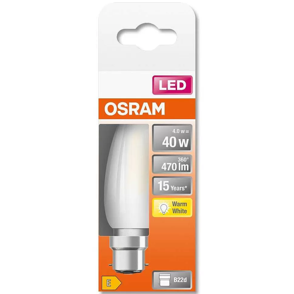 Luminaires Osram Autres Culots>Osram Led Retrofit B22D 4 Watt 2700 Kelvin 470 Lumen