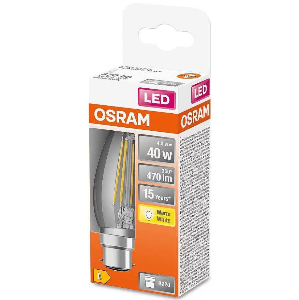 Luminaires Osram Autres Culots>Osram Led Retrofit B22D 4 Watt 2700 Kelvin 470 Lumen