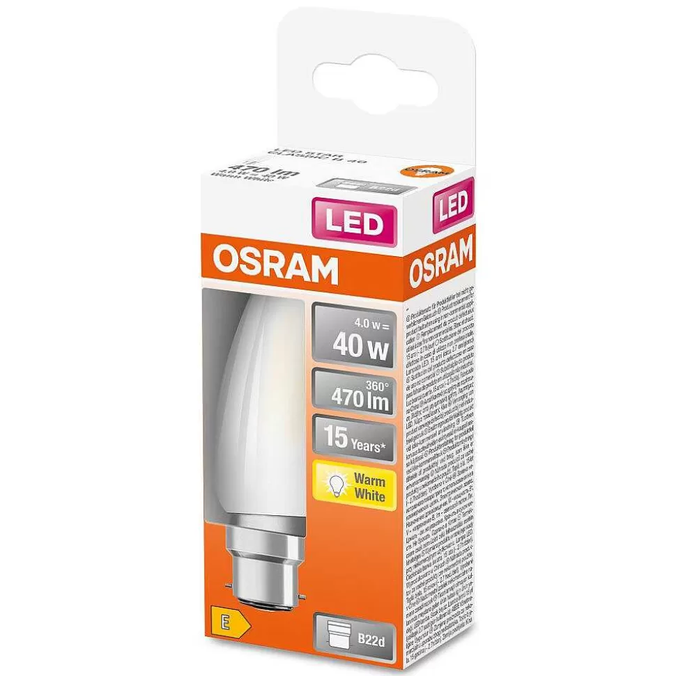 Luminaires Osram Autres Culots>Osram Led Retrofit B22D 4 Watt 2700 Kelvin 470 Lumen