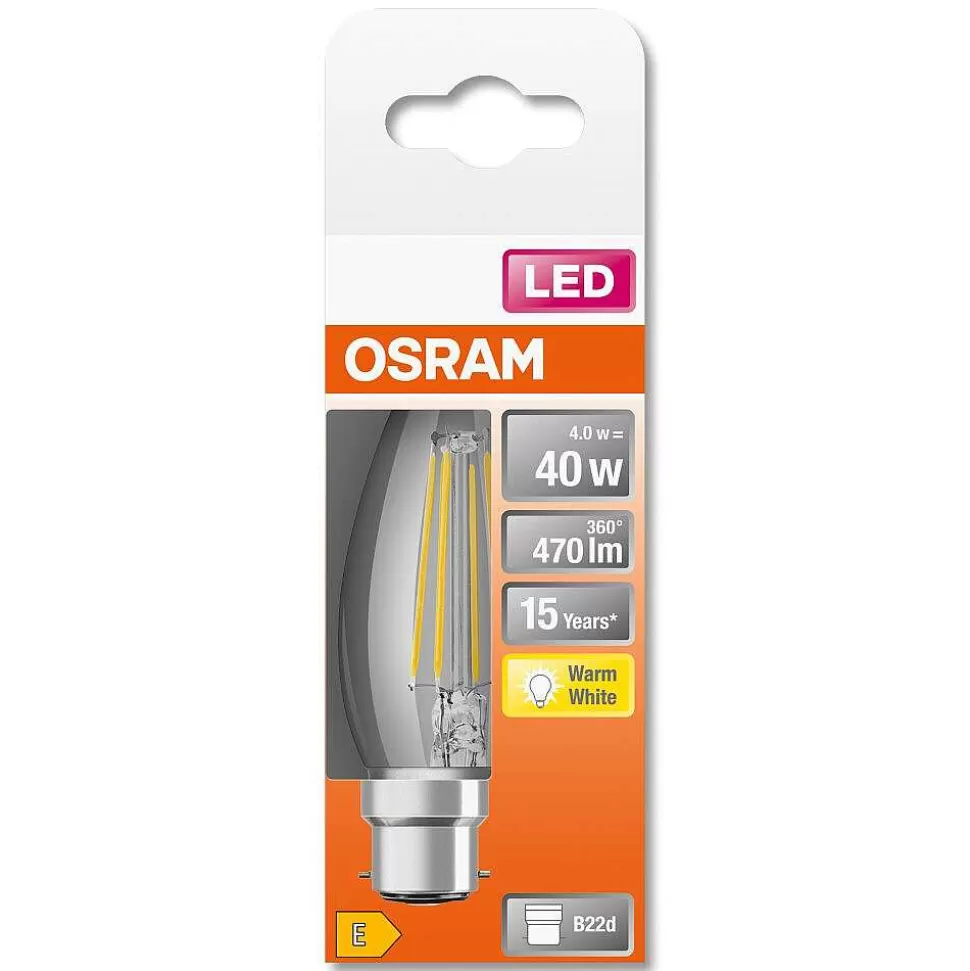 Luminaires Osram Autres Culots>Osram Led Retrofit B22D 4 Watt 2700 Kelvin 470 Lumen