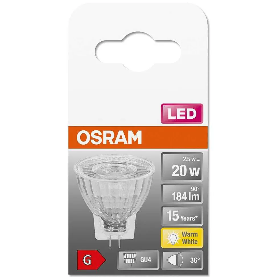 Luminaires Osram Autres Culots>Osram Led Star Gu4 2,5 Watt 2700 Kelvin 184 Lumen