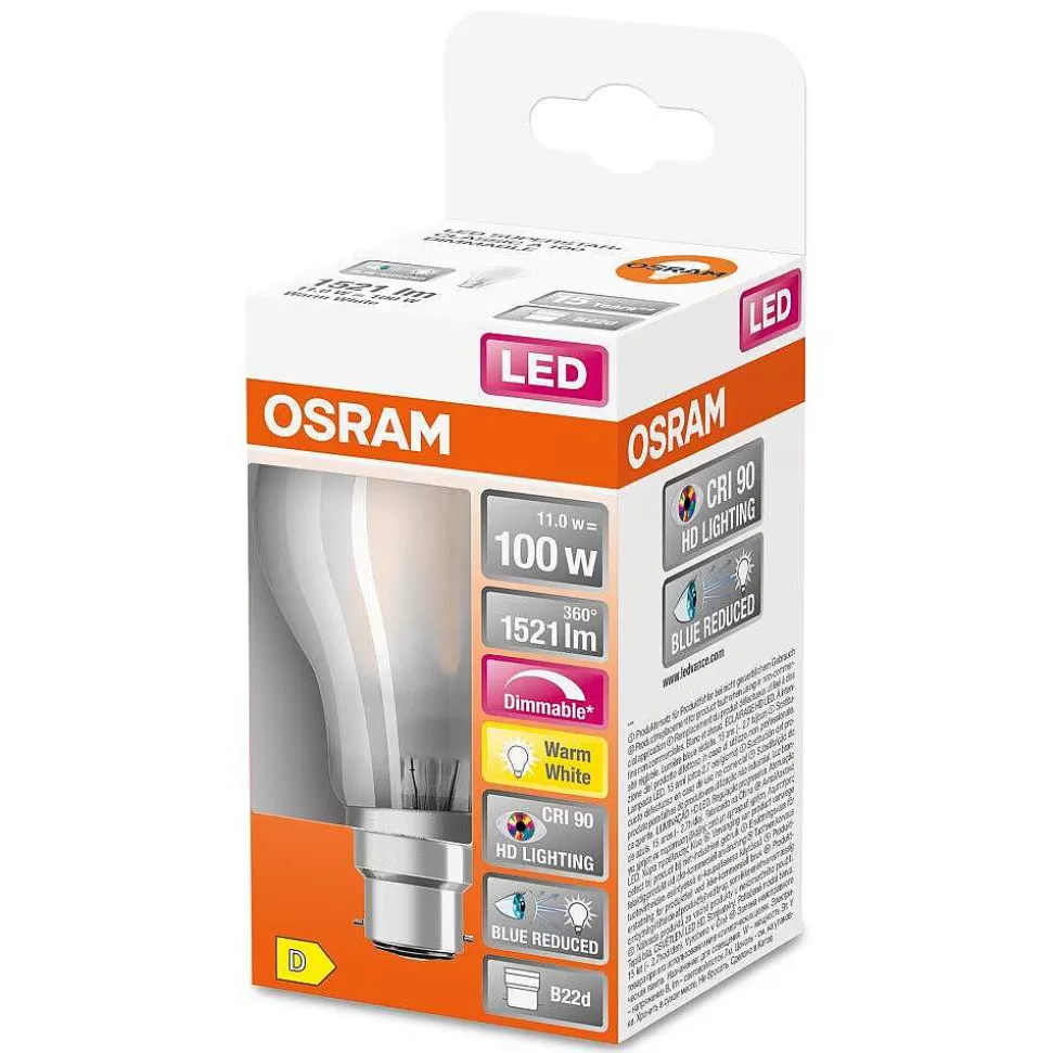 Luminaires Osram Autres Culots>Osram Superstar Led B22D 11 Watt 2700 Kelvin 1521 Lumen